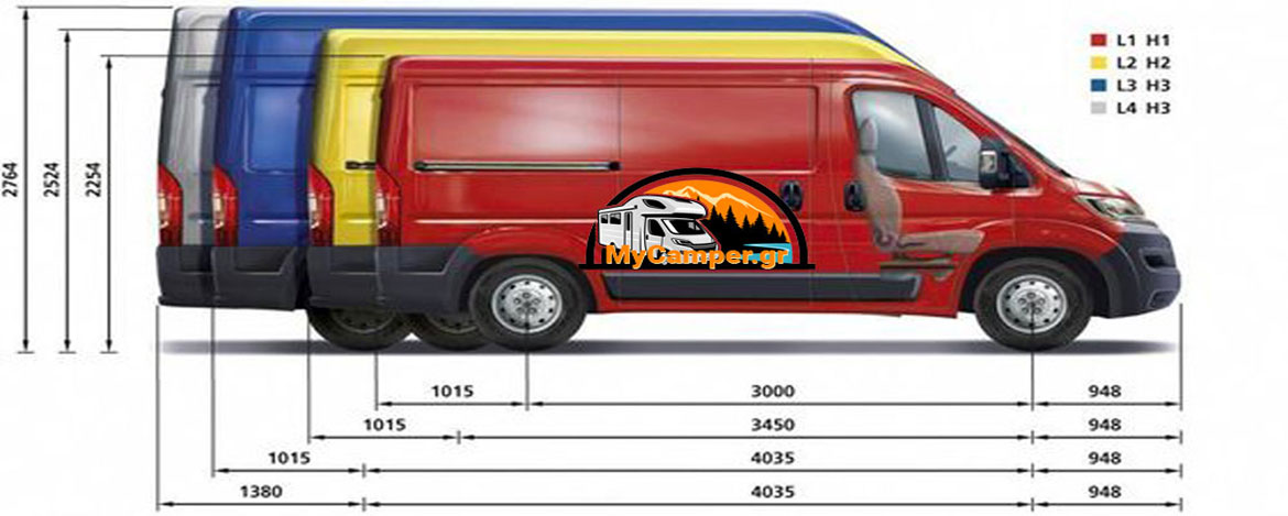 Μετατροπή Van Fiat Ducato σε Camper